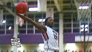 Dennis Smith Jr amp Seventh Woods Exchange Crazy Dunk Sequences At The HSOT [upl. by Wenoa]