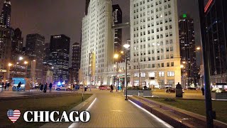 CITY OF CHICAGO Last Friday of 2023 Walk  December 29 2023  4k 60fps [upl. by Ajoop]