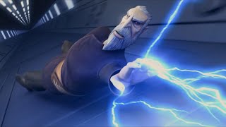 Anakin amp Kenobi Chase Count Dooku 4K HDR  Star Wars The Clone Wars [upl. by Anahoj]