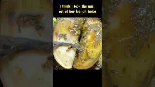 Horse hoof trimming with very nice job asmr shorts satifying [upl. by Anitac]