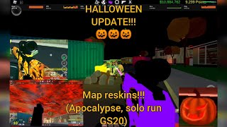 NEW Zombie Uprising Halloween Update GS 20 Roblox [upl. by Perce]