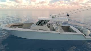 NEW Bertram Yachts 39 Center Console Release [upl. by Gromme225]