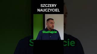 SZCZERY NAUCZYCIEL shorts szkołaedukacja [upl. by Norreht]