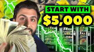 Start a PROFITABLE Vending Business With 5000 [upl. by Sonnnie]