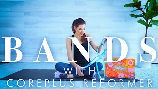 GAIAM Coreplus Reformer Resistance Bands Workout  FabFitFun Box [upl. by Ambrogio]