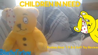 Pudsey Bear 1986 Soft Toy Review [upl. by Wanfried]