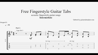 TOP 10 Free Fingerstyle Guitar Tabs 2022 PDF  Guitar Pro [upl. by Dona877]