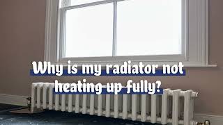 Why is My Radiator Not Heating Up Fully  MML Plumbing Ltd🔧 🔥 [upl. by Veron]