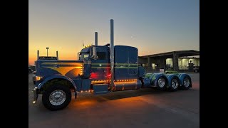 New 2024 Peterbilt 389 Heavy Haul 4 Axle for Southern Transport amp Operator Todd Dyer [upl. by Mharba]