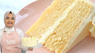 It took me months to perfect this VANILLA CAKE recipe Soft fluffy vanilla cake [upl. by Ettelocin641]