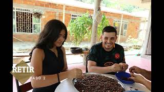 HACIENDO CHOCOLATE EN LA FINCA [upl. by Ydahs]