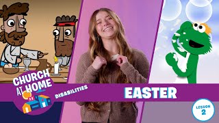 Church at Home  Disabilities  Easter Lesson 2 [upl. by Adiene632]