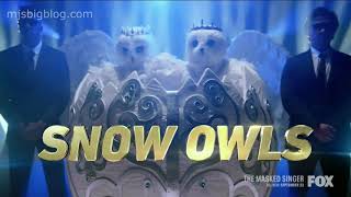 The Masked Singer Season 4 Meet Snow Owls [upl. by Urbani]