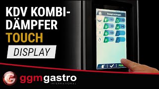 Kombidämpfer  Touch  7x GN 11  mit Waschsystem  KDV920  GGM Gastro [upl. by Fonsie]