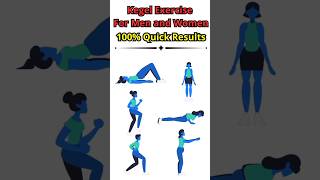 Kegel Exercise for Men amp Women  Best Home Exercise shorts weightloss kegelworkout [upl. by Ydnahs781]