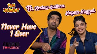 College Romance Cast Exclusive Interview  Fun Segment with Nupur Nagpal Keshav Sadhna FilmiBeat [upl. by Fauch989]