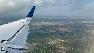 BROWNSVILLE INTERNATIONAL AIRPORT landing  south padre island international airport [upl. by Neit]