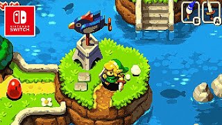 TOP 17 Awesome New 2D Zelda Like Games For Nintendo Switch 2024 amp 2025 [upl. by Yleme]