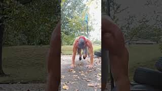 Navy seals and squat chasers getting me warmed up before work today burpees streetworkoutplanet [upl. by Ozneral]