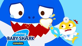 🏥 ¡A la Familia Tiburón le Duele los Dientes  Tiburón Bebé el Dentista  Baby Shark en español [upl. by Juan]