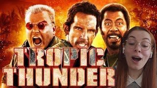 TROPIC THUNDER I First Time Watching I Movie Reaction [upl. by Nial]