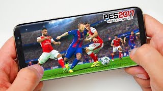 PES 2017 PARA ANDROID  PRO EVOLUTION SOCCER 2017 PARA MÓVILES [upl. by Eniron286]