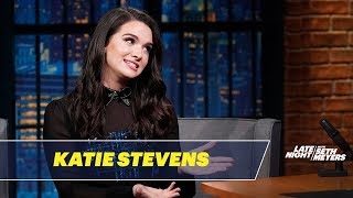 Katie Stevens Tells Her Adorable Engagement Story [upl. by Bria]