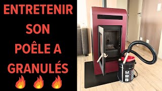 ENTRETENIR son poêle à granulés de A à Z 🔥🔥🔥 [upl. by Maurey]