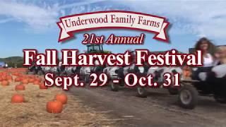 2018 Fall Harvest Festival at Underwood Family Farms [upl. by Nus]