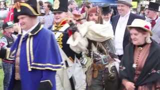 Rochester Dickens Festival 2013 parade [upl. by Grosmark]