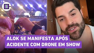 Alok confessa falha após drone cair em fã pede desculpas e promete Um ano de salão de beleza [upl. by Hayashi142]