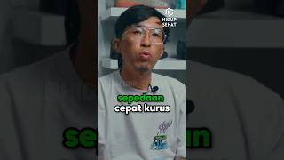 Sepedaan cepet kurus 🚲🥵  dr Tirta tips tipssehat doktertirta drtirta tipshidupsehat [upl. by Eyaj]