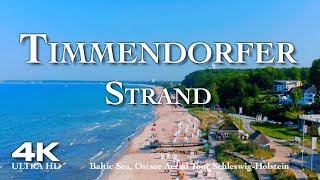 Lübeck TIMMENDORFER STRAND 🇩🇪 Drone Aerial 4K 2024 Drohne Ostsee Scharbeutz Germany Deutschland [upl. by Nadiya]