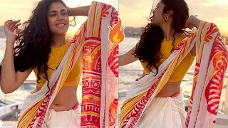 Faria Abdullah Super H0T Looks In Saree  Faria Abdullah Latest Video  News Buzz [upl. by Minier]