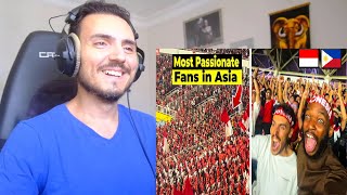 American Experiences Indonesia vs Philippines Football Match 🇮🇩  Insane Atmosphere Reaction [upl. by Springer]