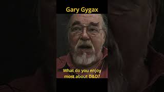 Gary Gygax  What do you enjoy about DampD [upl. by Raoul]