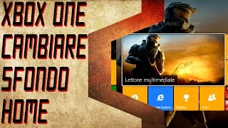 Come Cambiare Lo Sfondo Alla XBOX ONE ITA [upl. by Gall767]