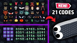 Slitherio  ALL NEW 21 SECRET CODES INVISIBLE SKIN CODE 2022 WORKING UPDATE [upl. by Berky]