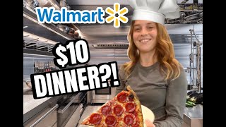 10 DOLLAR DINNER FROM WALMART 😱😋 [upl. by Dygal]