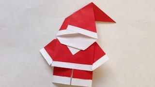 How To Create A Sweet Origami Father Christmas  DIY Crafts Tutorial  Guidecentral [upl. by Hannad]