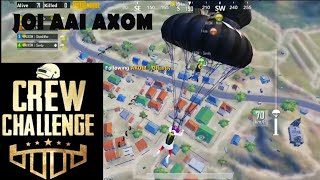 CREW CHALLENGE  AXOM Ghastly Mimi Sandy Shockwve PUBG MOBILE [upl. by Camila563]