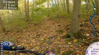 Birdsboro MTB  Cross Hill XC Loop 20241008 [upl. by Fesuy197]