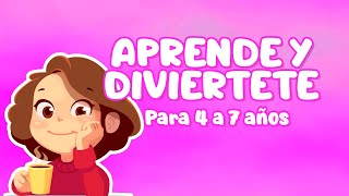 ¡Aprende junto a tu hijo Preguntas para niños de 4 a 7 años  Videos educativos para niños [upl. by Vorster]