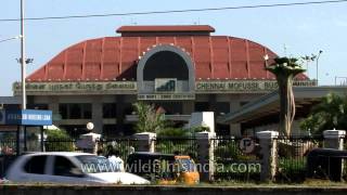 Chennai Mofussil Bus Terminus or CMBT at Koyambedu Chennai [upl. by Noillimaxam674]