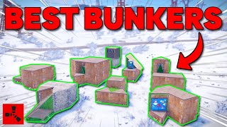 12 BEST Bunker Base Designs in Rust 2024  Rust Guide [upl. by Aibat]