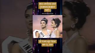 Miss Universe 1994  shorts missworld missuniverse susmita beautypageant contest [upl. by Minnnie571]