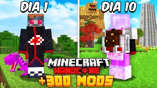 MINECRAFT HARDCORE pero instale TODOS los MODS que EXISTEN✌  PARTE 1 [upl. by Gould]