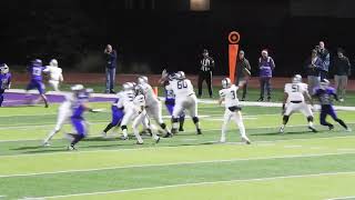 Silverado TD2 12yard pass from 3 Jace Weiss to 1 Jayden Pauling [upl. by Zerline]