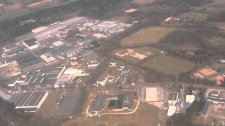 Landing at Flughafen Weeze Weeze Airport Germany  25th March 2013 [upl. by Arman91]