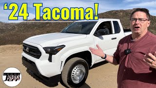 How Does 2024 Tacoma SR Really Drive PLUS Walkaround Features [upl. by Denn72]